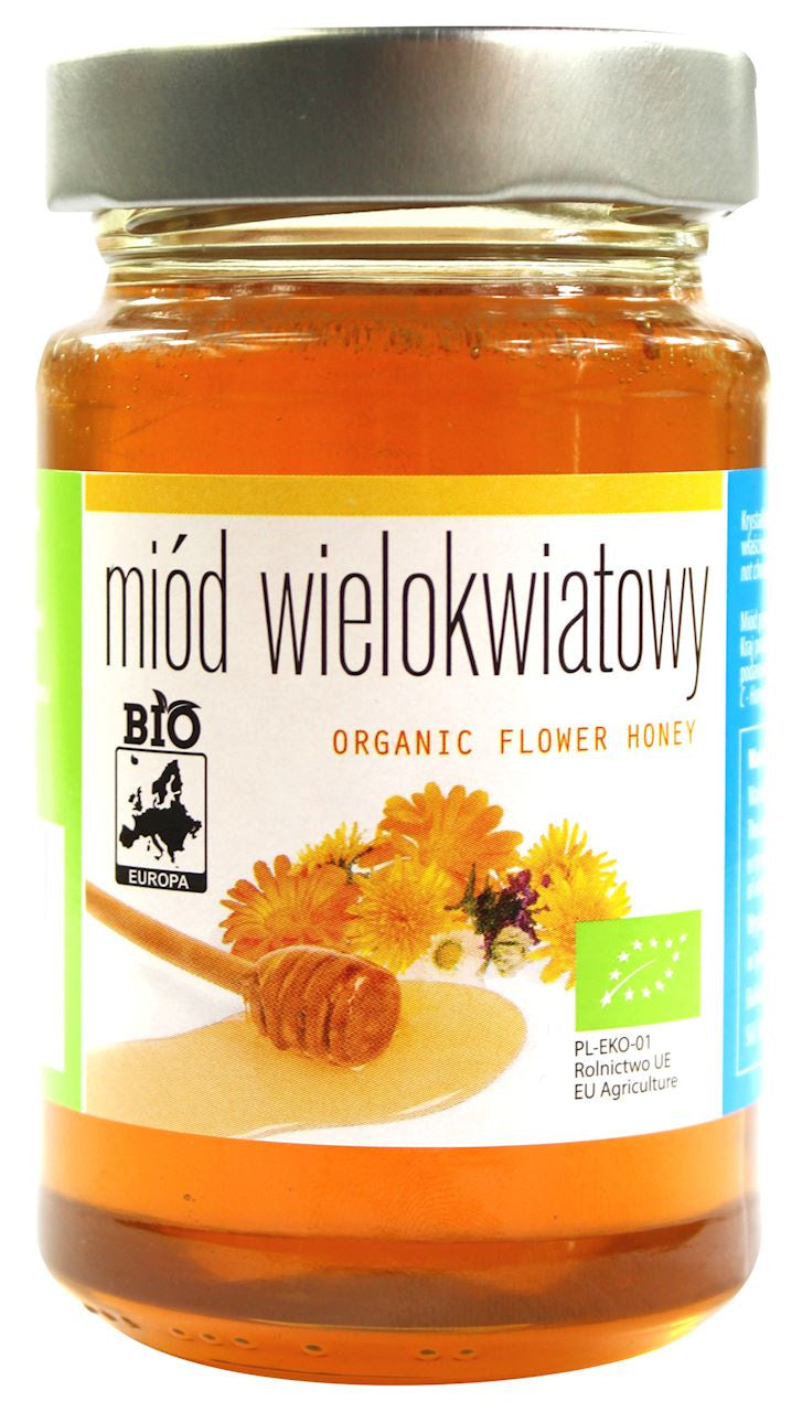 Miód wielokwiatowy BIO 300 g