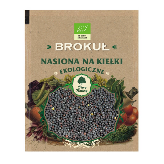 Nasiona brokułu bio na kiełki 30 g