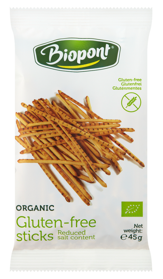 Paluszki lekko solone bezglutenowe bio 45 g