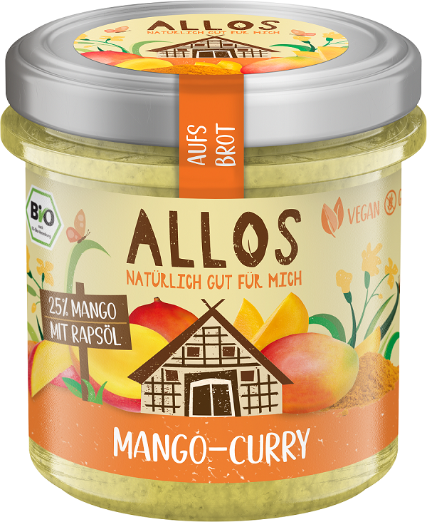 Pasta kremowa z mango i curry bezglutenowa BIO 140 g