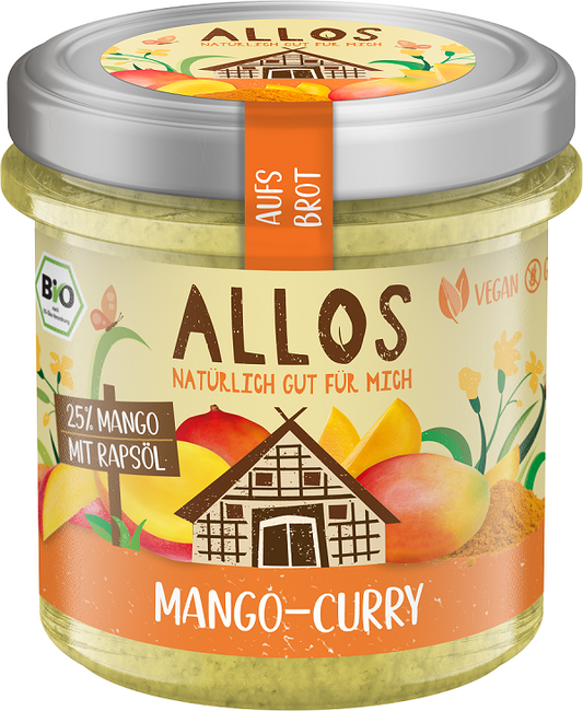 Pasta kremowa z mango i curry bezglutenowa BIO 140 g