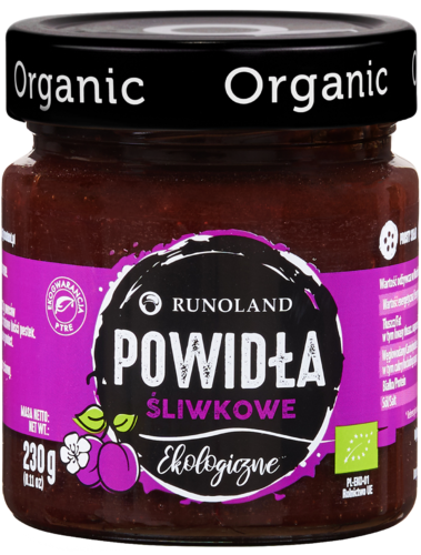 Powidła śliwkowe bio 230 g