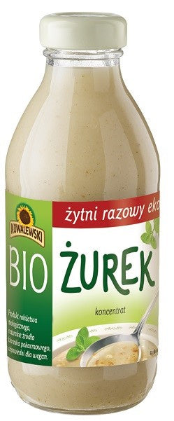 Żurek żytni razowy koncentrat bio 320 ml - Kowalewski